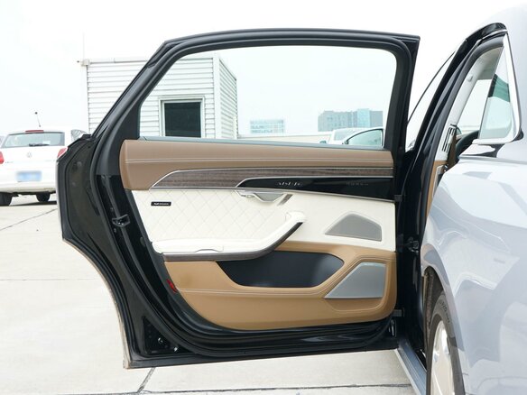 2023 Audi A8 Long 55 TFSI IV (D5) Рестайлинг, серебристый - вид 19