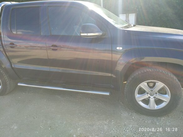 2011 Volkswagen Amarok I, синий - вид 1