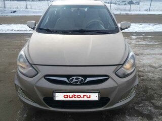 2012 Hyundai Solaris I, бежевый, 699000 рублей, вид 1
