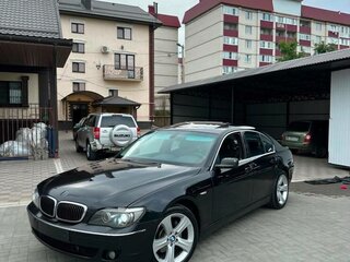 2007 BMW 7 серии 750i IV (E65/E66) Рестайлинг, чёрный, 955000 рублей, вид 2