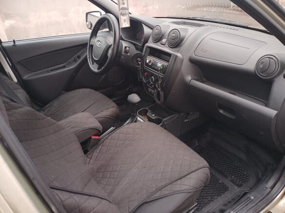 2013 Lada (ВАЗ) Granta I, золотистый, 550000 рублей - вид 8