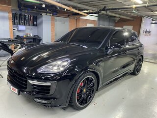 2011 Porsche Cayenne Turbo II (958), чёрный, 4100000 рублей, вид 1