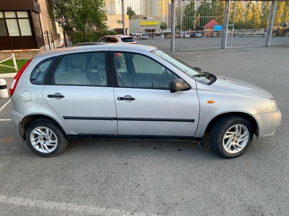 2008 Lada (ВАЗ) Kalina I, серебристый, 246000 рублей - вид 3