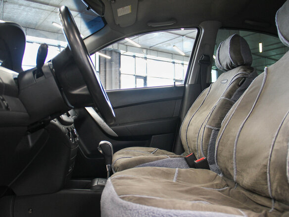 2010 Chevrolet Aveo I Рестайлинг, серебристый, 495000 рублей - вид 7