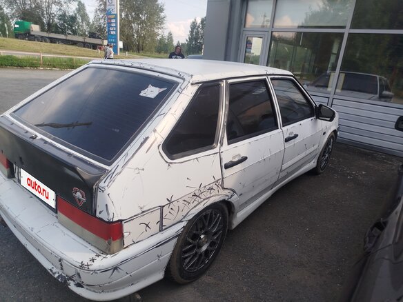 2010 Lada (ВАЗ) 2114, белый, 250000 рублей - вид 5