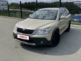 2011 Skoda Octavia Scout II (A5) Рестайлинг, бежевый, 1200000 рублей, вид 1