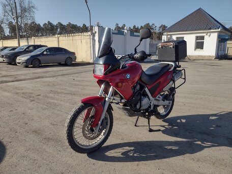 1999 BMW F 650, красный, 299000 рублей, вид 4
