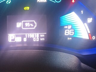 2013 Nissan Leaf (EM57) I (ZE0/AZE0), голубой, 550000 рублей, вид 4