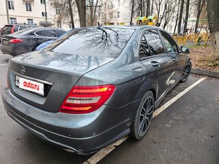 2012 Mercedes-Benz C-Класс 180 BlueEFFICIENCY III (W204) Рестайлинг, серый, 1350000 рублей, вид 3