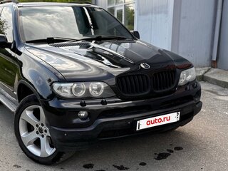 2004 BMW X5 3.0d I (E53) Рестайлинг, чёрный, 1500000 рублей, вид 5