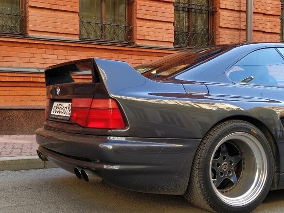 1994 BMW 8 серии 850i I (E31), чёрный - вид 1
