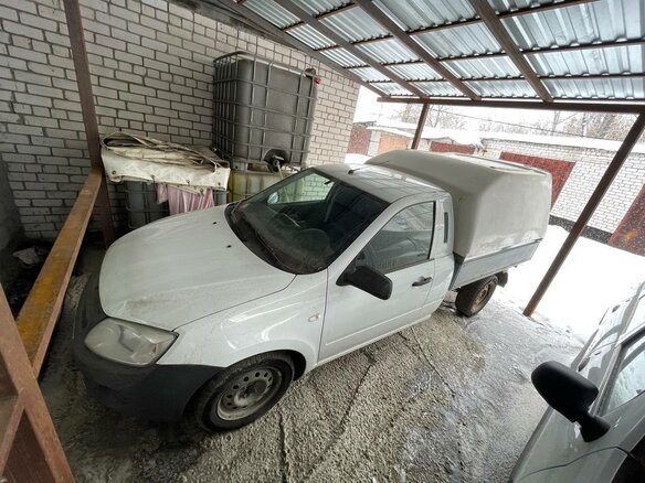 2018 LADA (ВАЗ) Granta, белый, 730000 рублей - вид 2