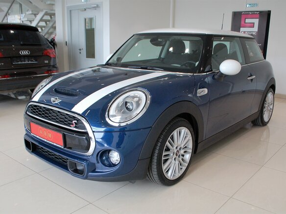 2015 Mini Hatch Cooper S III (F55/F56), синий - вид 3