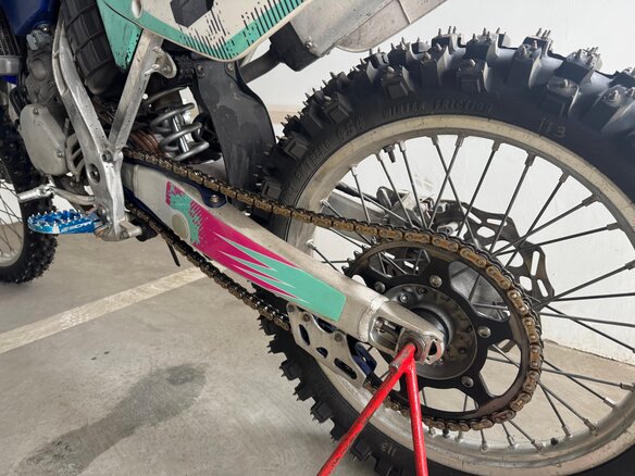 2012 Yamaha YZ125, синий, 325000 рублей - вид 3