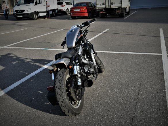 1996 Harley-Davidson Sportster 1200, серый - вид 4