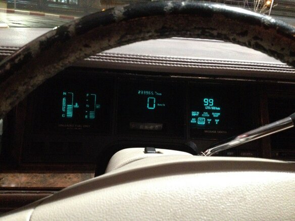 1989 Lincoln Town Car II, чёрный - вид 14
