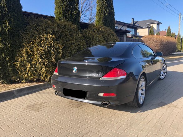 2007 BMW 6 серии 650i II (E63/E64), чёрный, 2250000 рублей - вид 4