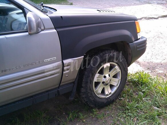 1997 Jeep Grand Cherokee, серебристый - вид 2