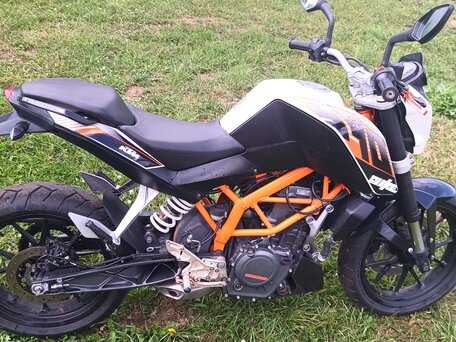 2013 KTM 390 Duke, оранжевый, 350000 рублей, вид 1