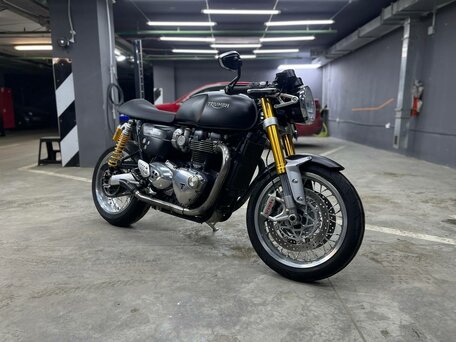 2016 Triumph Thruxton, чёрный, 1100000 рублей, вид 1
