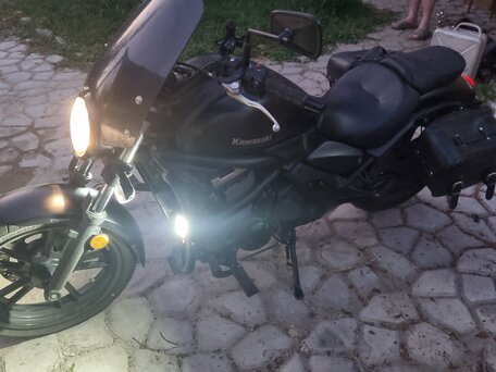 2020 Kawasaki EN650 Vulcan S, чёрный, 700000 рублей, вид 3