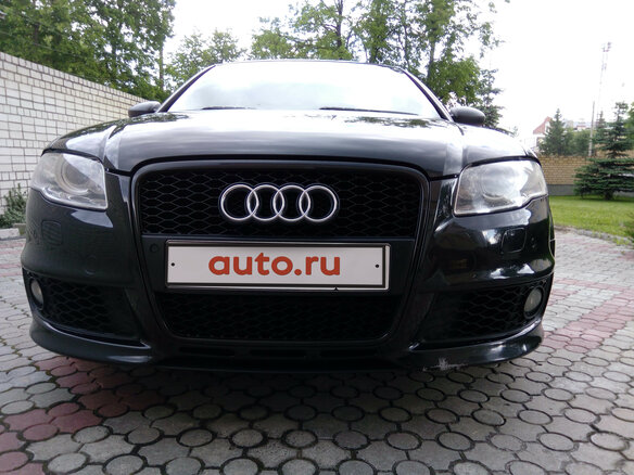 2007 Audi RS 4 II (B7), чёрный