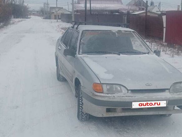 2004 Lada (ВАЗ) 2115, серебристый, 180000 рублей - вид 1