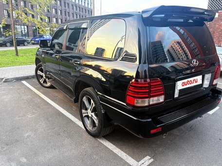2005 Lexus LX 470 II Рестайлинг, чёрный, 1790000 рублей, вид 5