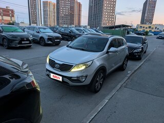 2010 Kia Sportage III, серебристый, 860000 рублей, вид 5