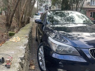2008 BMW 5 серии 530xi V (E60/E61) Рестайлинг, синий, 1400000 рублей, вид 3