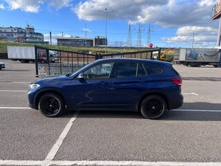 2019 BMW X1 20i xDrive II (F48) Рестайлинг, синий, 2650000 рублей, вид 3