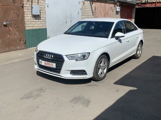 2018 Audi A3 III (8V) Рестайлинг, белый, 1550000 рублей, вид 1