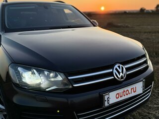2011 Volkswagen Touareg II, чёрный, 1850000 рублей, вид 3