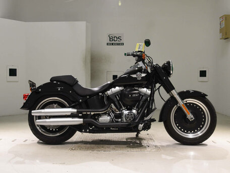 2016 Harley-Davidson Fat Boy, чёрный, 1092555 рублей, вид 1