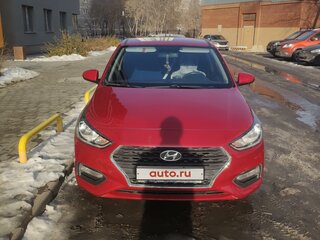 2018 Hyundai Solaris II, красный, 1650000 рублей, вид 5