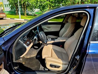 2014 BMW 5 серии Long 528Li xDrive VI (F10/F11/F07) Рестайлинг, синий, 1800000 рублей, вид 4