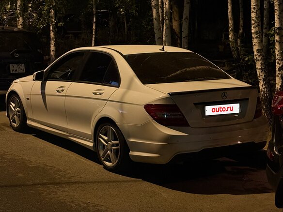 2012 Mercedes-Benz C-Класс 180 III (W204) Рестайлинг, белый, 1250000 рублей - вид 8