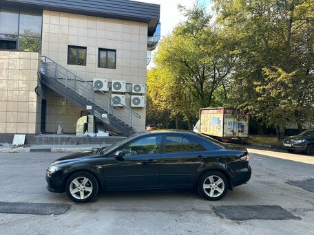 2006 Mazda 6 I (GG) Рестайлинг, чёрный, 350000 рублей, вид 5