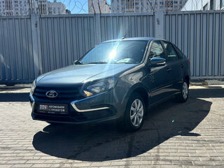 2021 Lada (ВАЗ) Granta I Рестайлинг, серый, 625000 рублей, вид 1