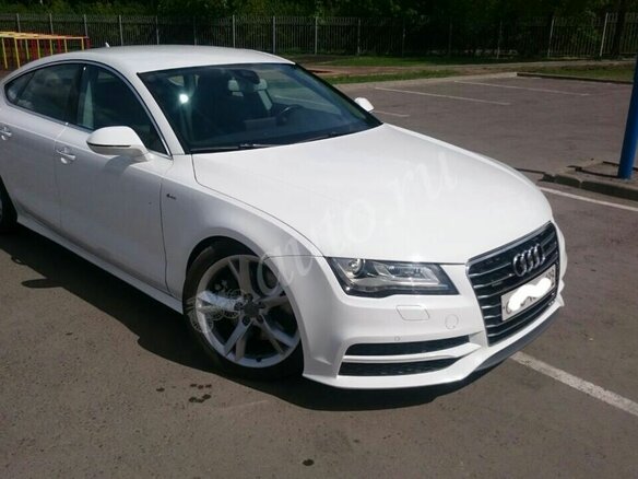 2012 Audi A7 I (4G), белый - вид 3