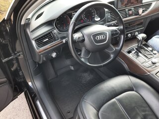 2013 Audi A6 IV (C7), чёрный, 1850000 рублей, вид 2