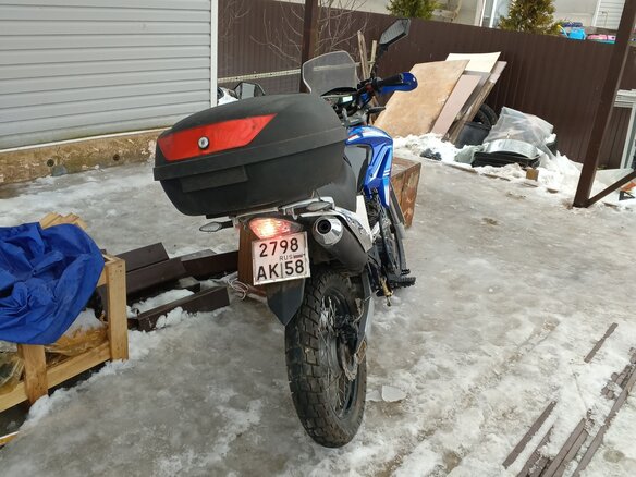 2020 Motoland Enduro 250, синий, 125000 рублей - вид 4