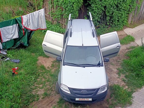 2019 Lada (ВАЗ) Largus I, серебристый, 1100000 рублей - вид 1
