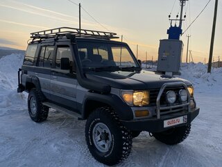 1991 Toyota Land Cruiser Prado 70 Series, зелёный, 1250000 рублей, вид 1