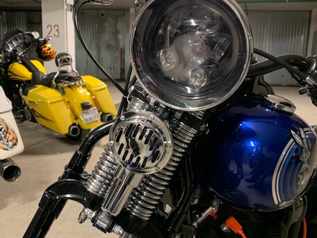2008 Harley-Davidson Cross Bones, синий, 1150000 рублей, вид 4