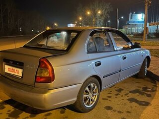 2008 Hyundai Accent ТагАЗ II, серебристый, 530000 рублей, вид 3