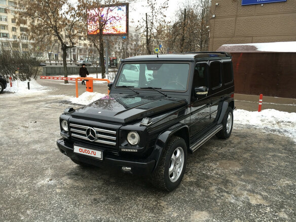 2002 Mercedes-Benz G-Класс 500 II (W463), чёрный - вид 8