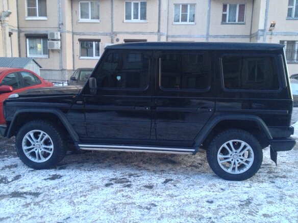 1996 Mercedes-Benz G-Класс 320 II (W463), чёрный