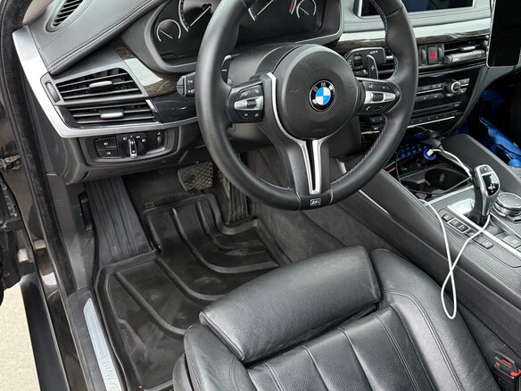 2015 BMW X6 30d II (F16), коричневый, 3900000 рублей - вид 3