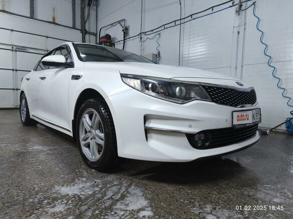 2018 Kia Optima IV, белый, 2500000 рублей